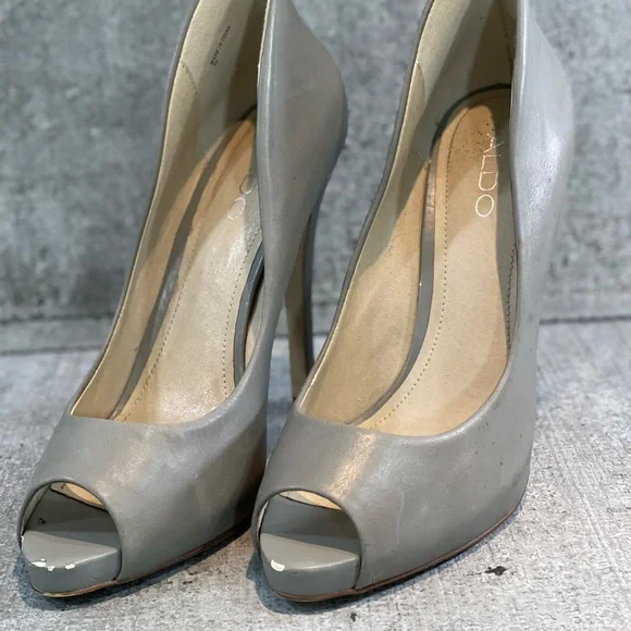 ALDO OPEN TOE PUMPS - Picture 2 of 7